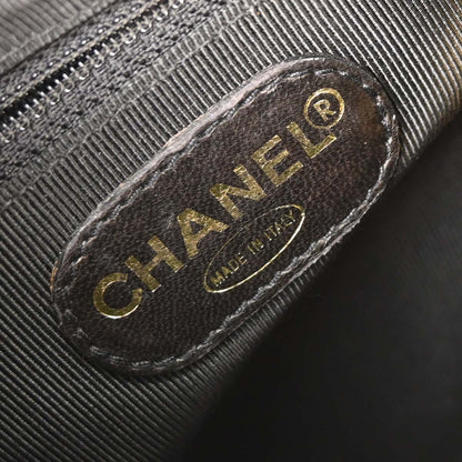 Chanel 1996-1997 Black Caviar Triple CC Backpack