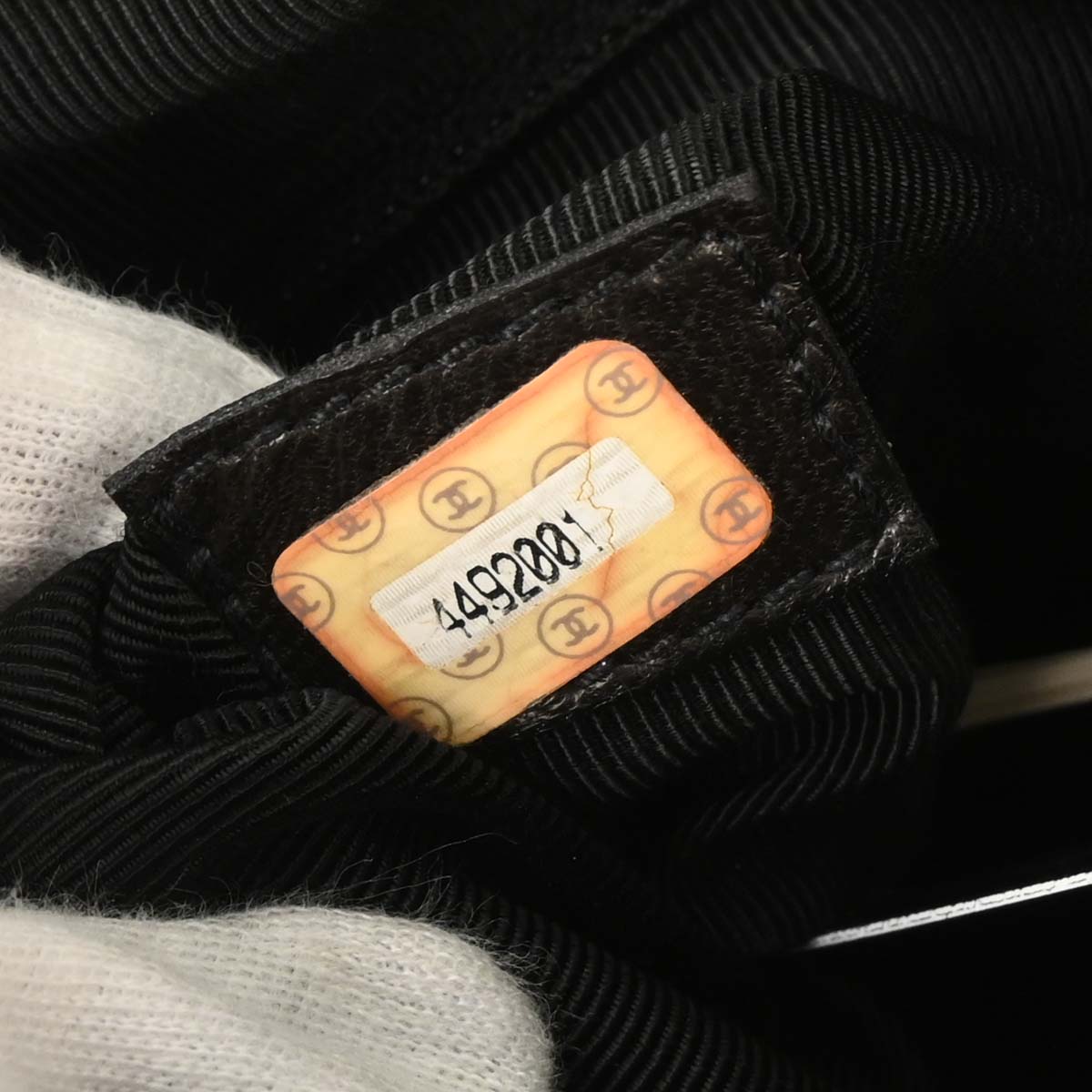 Chanel 1996-1997 Black Caviar Triple CC Backpack