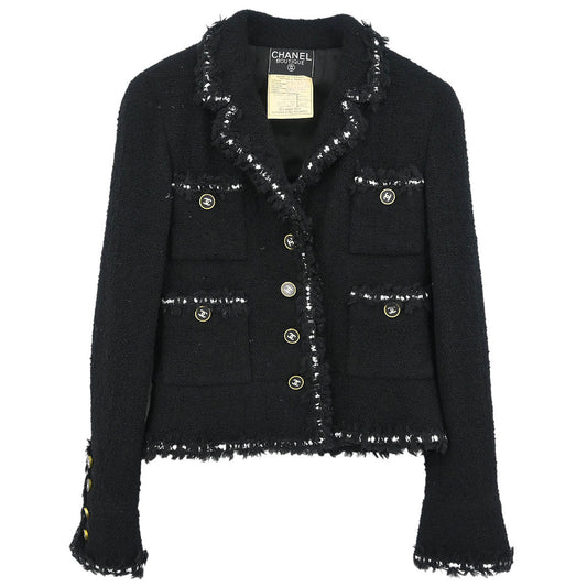 Chanel Jacket Black #36
