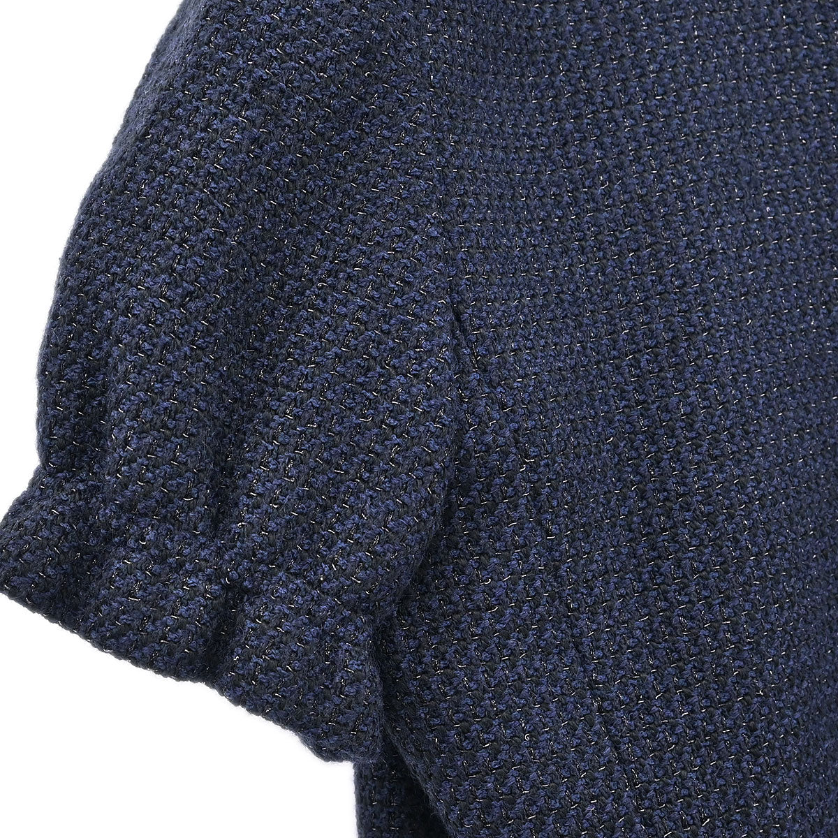 Chanel Single Breasted Jacket Navy #40
