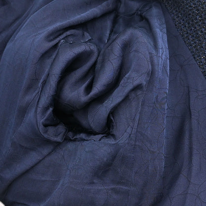 Chanel Single Breasted Jacket Navy #40