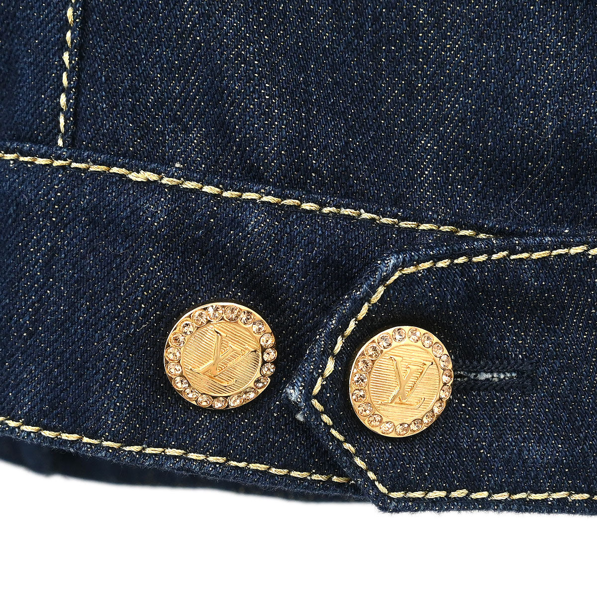 Louis Vuitton Denim Jacket Navy #40