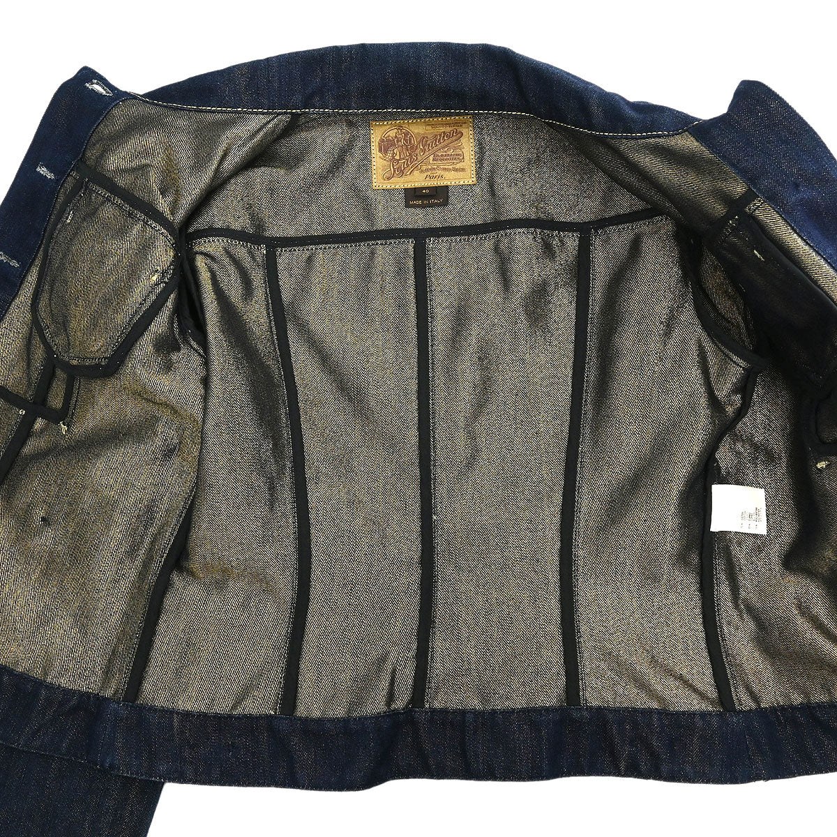 Louis Vuitton Denim Jacket Navy #40