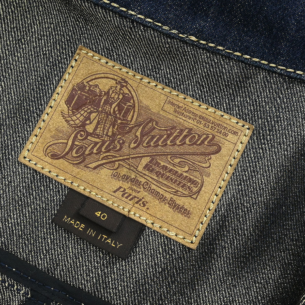 Louis Vuitton Denim Jacket Navy #40