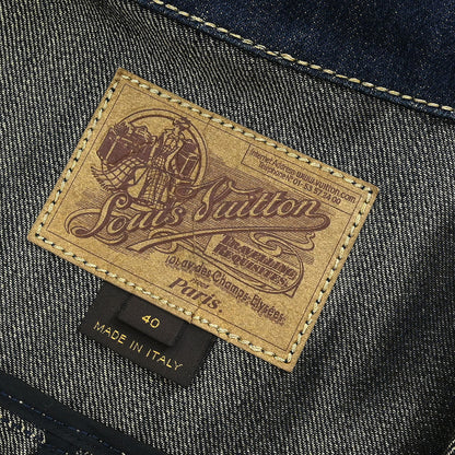 Louis Vuitton Denim Jacket Navy #40