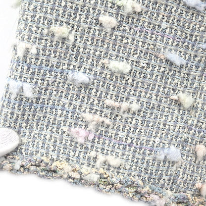 Chanel Double Breasted Jacket Light Blue #36