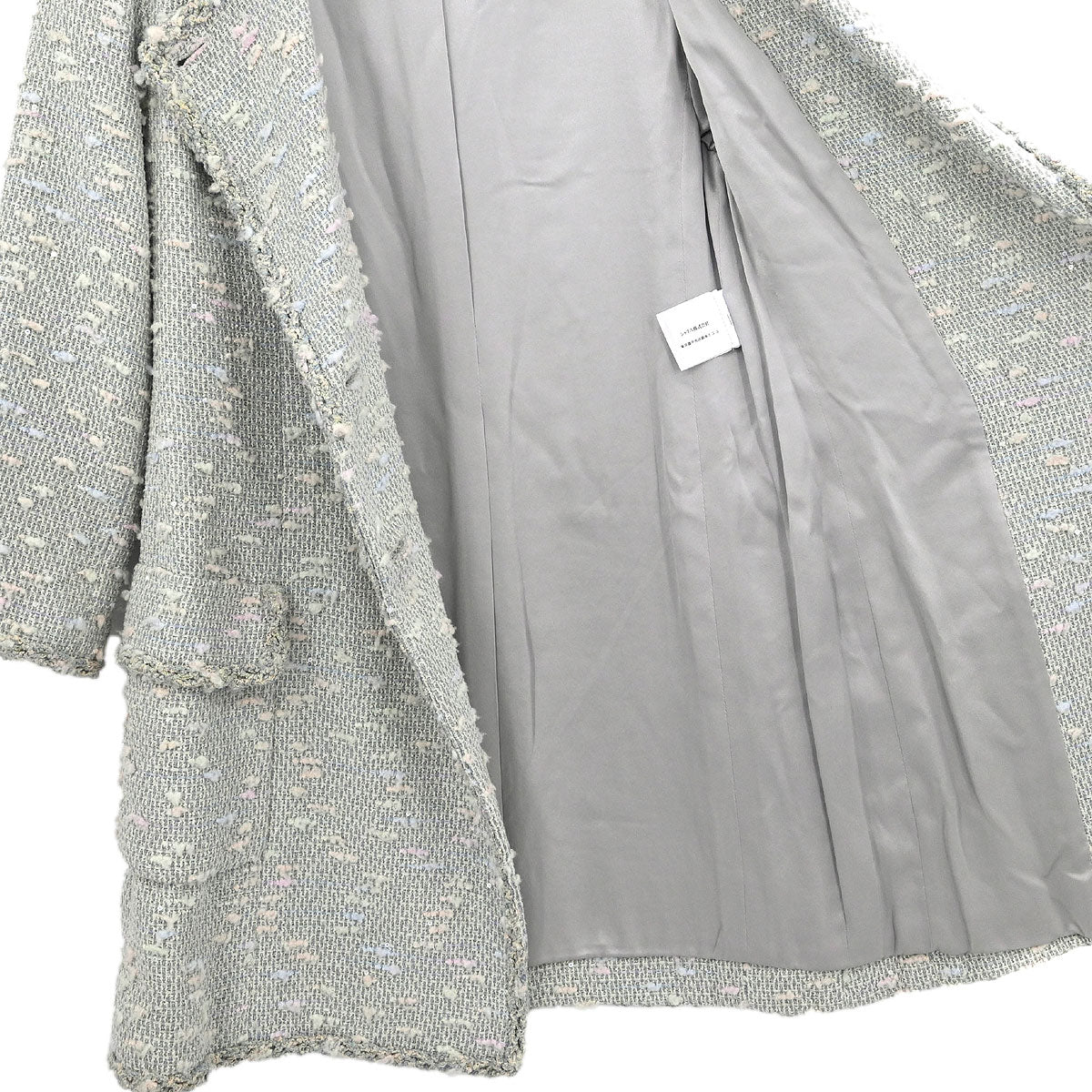 Chanel Double Breasted Jacket Light Blue #36