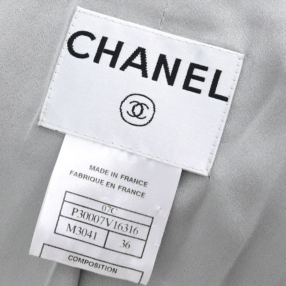 Chanel Double Breasted Jacket Light Blue #36