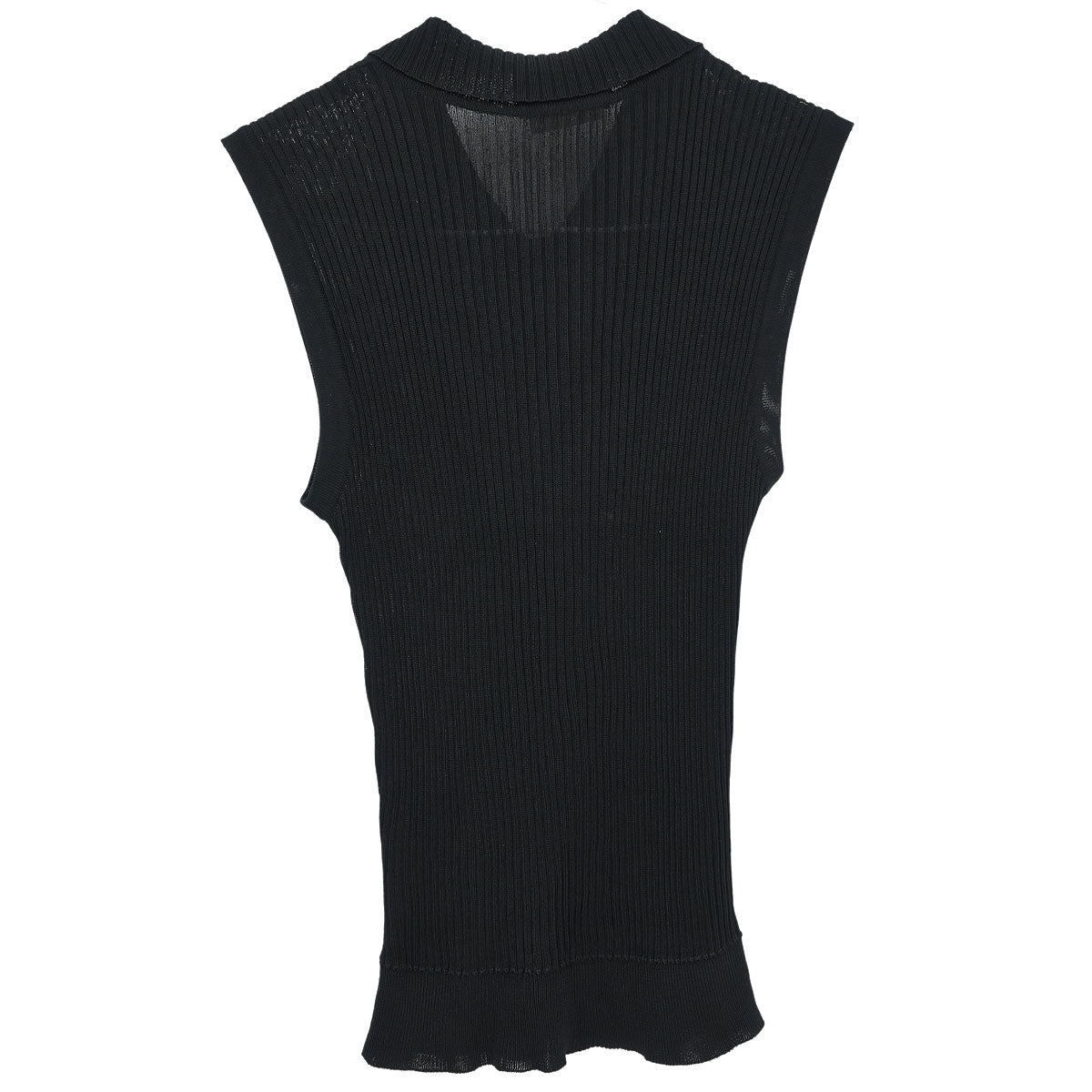 Chanel Sleeveless Tank Top Black #34
