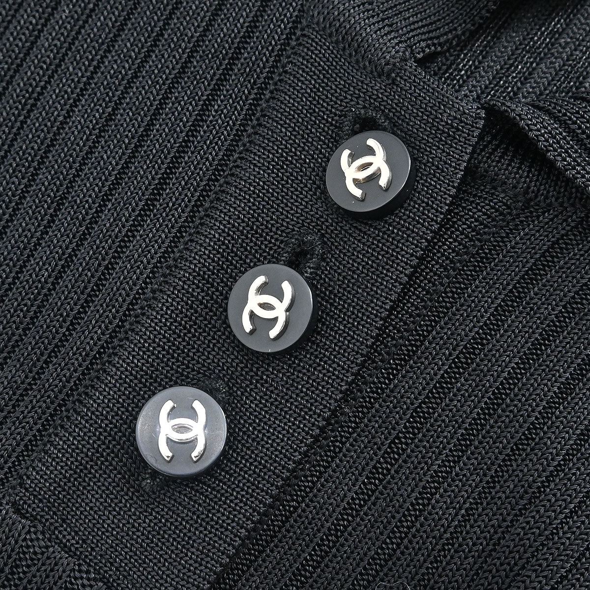 Chanel Sleeveless Tank Top Black #34