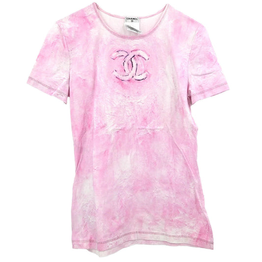 Chanel T-shirt Pink #40