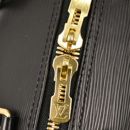 Louis Vuitton Black Epi Keepall 45 Travel Handbag M42972