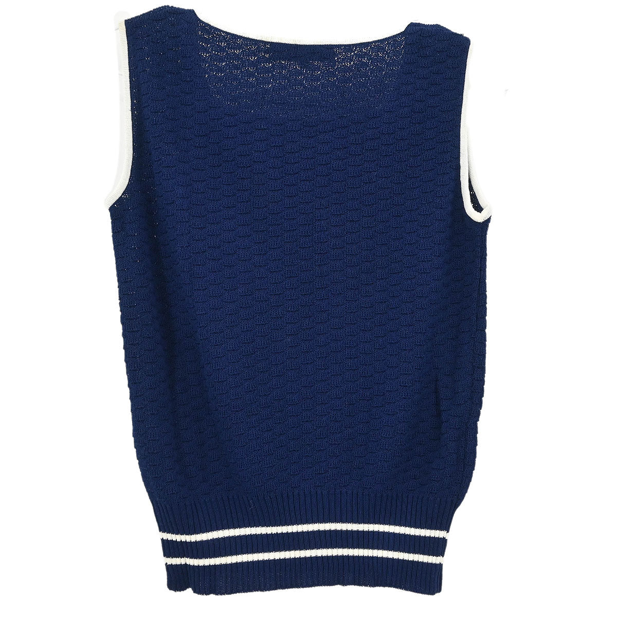Christian Dior Sleeveless Tank Top Navy #M