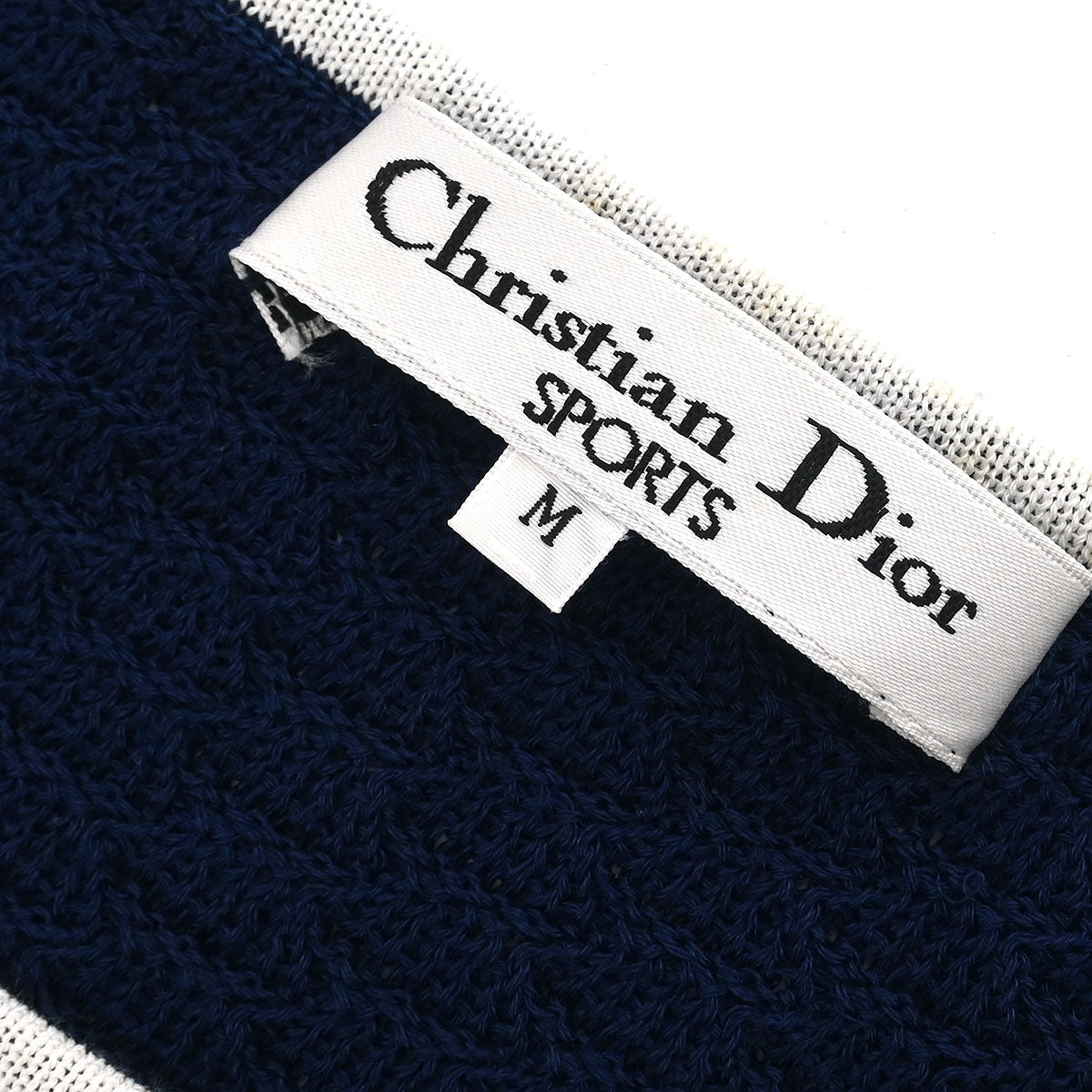 Christian Dior Sleeveless Tank Top Navy #M