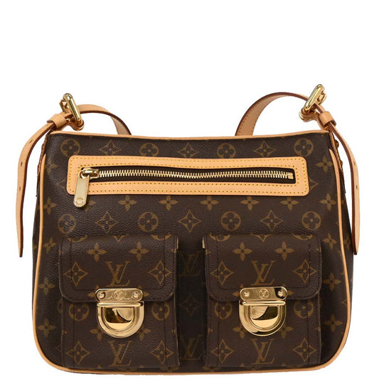 Louis Vuitton Monogram Hudson GM Shoulder Bag M40045