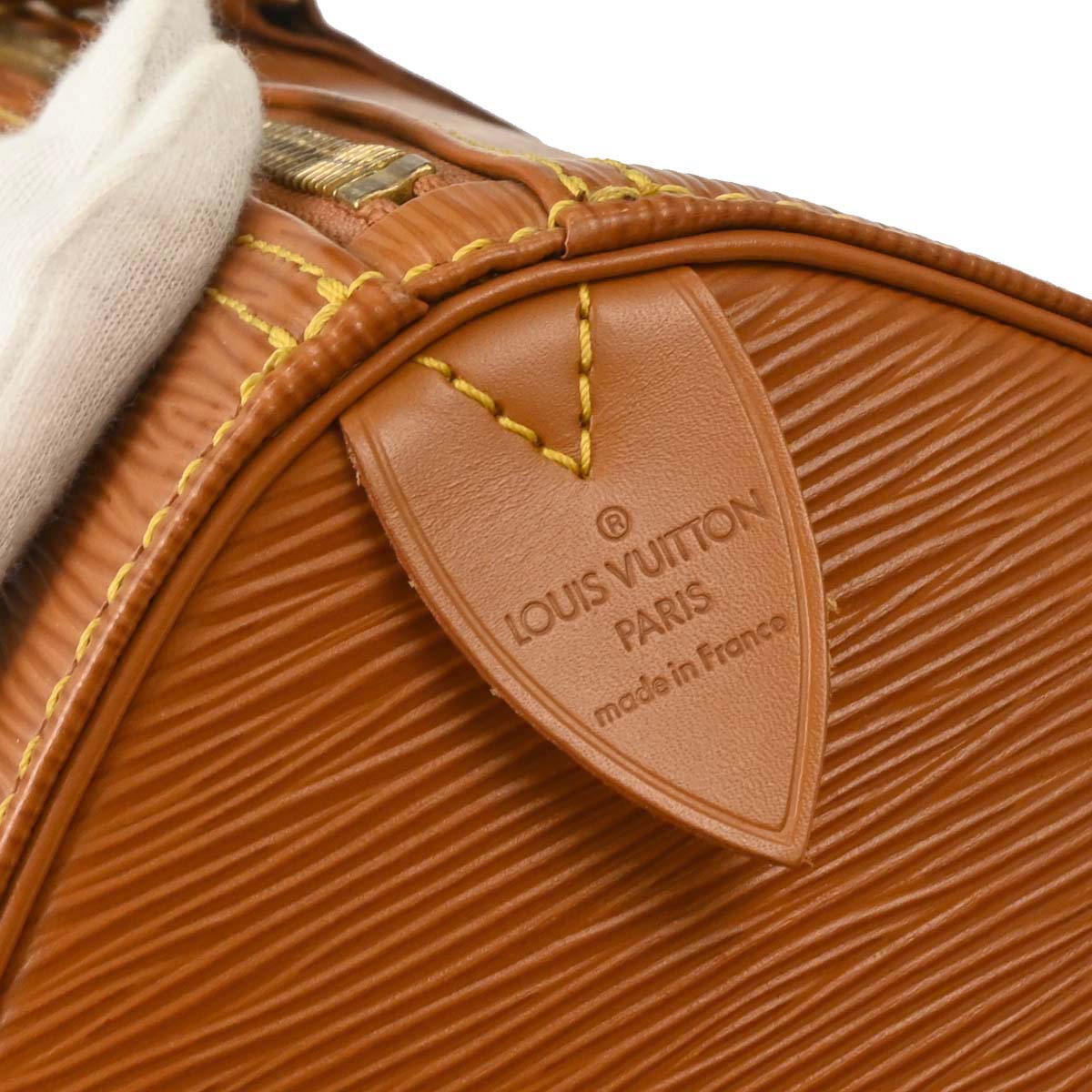 Louis Vuitton Brown Epi Keepall 45 Travel Handbag M42978