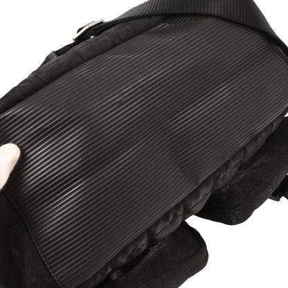Chanel 2005-2006 Black Nylon Sport Line Shoulder Bag
