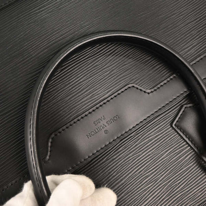 Louis Vuitton 2007 Black Epi Sac De Ville 2way Handbag M42392
