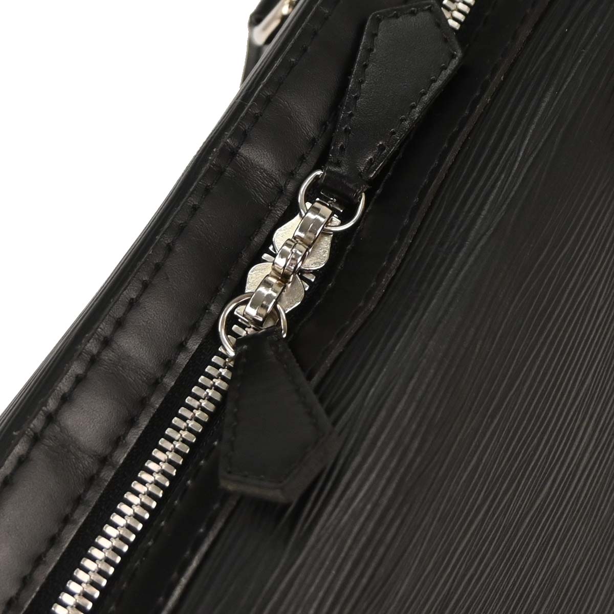 Louis Vuitton 2007 Black Epi Sac De Ville 2way Handbag M42392