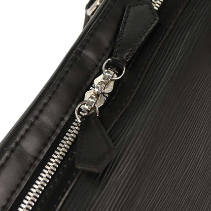 Louis Vuitton 2007 Black Epi Sac De Ville 2way Handbag M42392