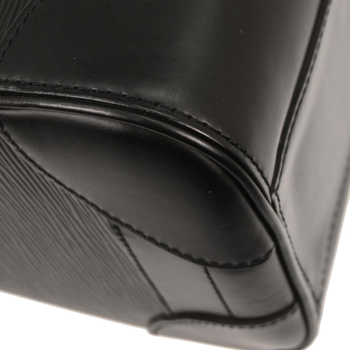 Louis Vuitton 2007 Black Epi Sac De Ville 2way Handbag M42392