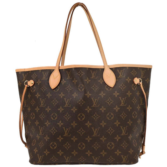Louis Vuitton Monogram Neverfull MM Shoulder Tote Bag M40156
