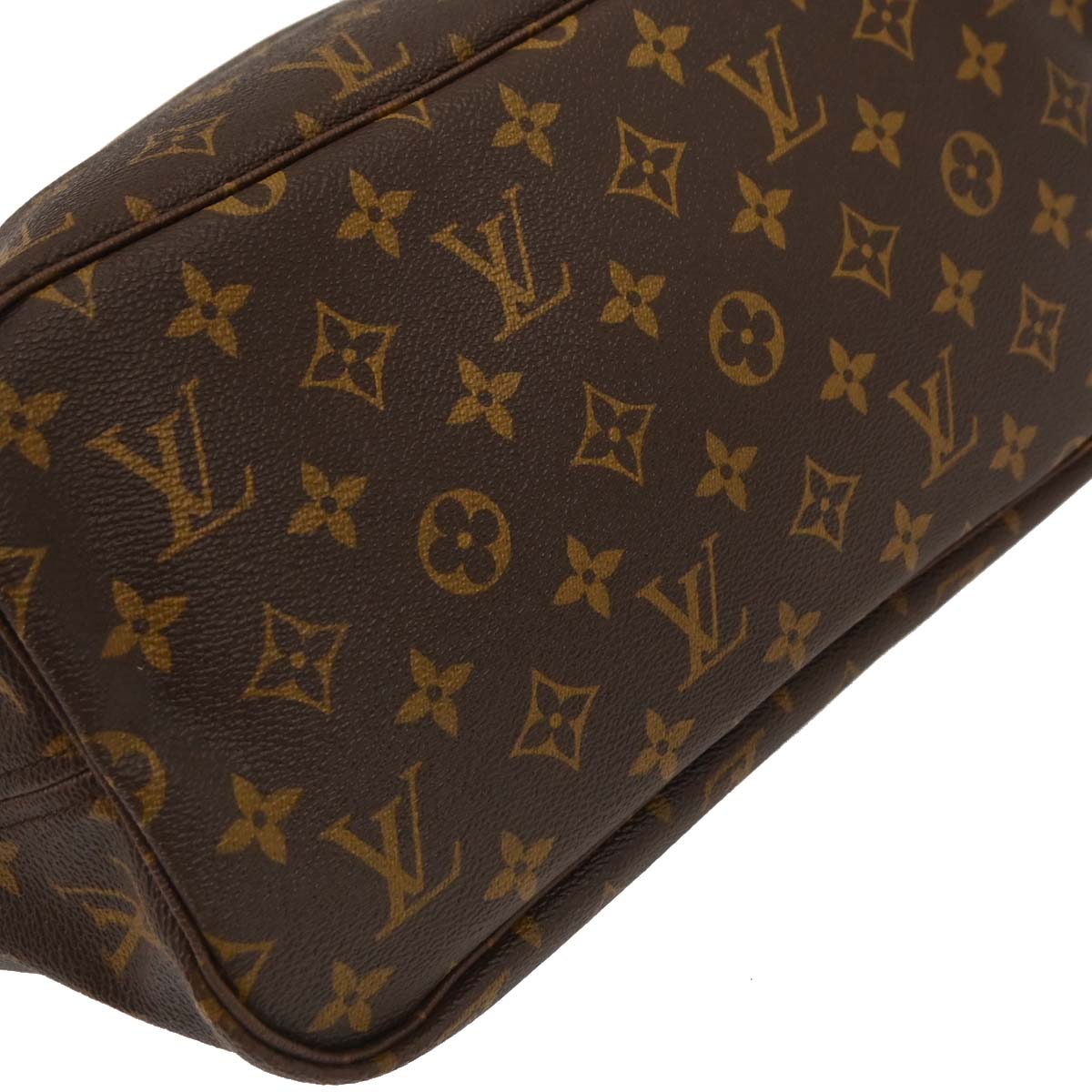 Louis Vuitton Monogram Neverfull MM Shoulder Tote Bag M40156
