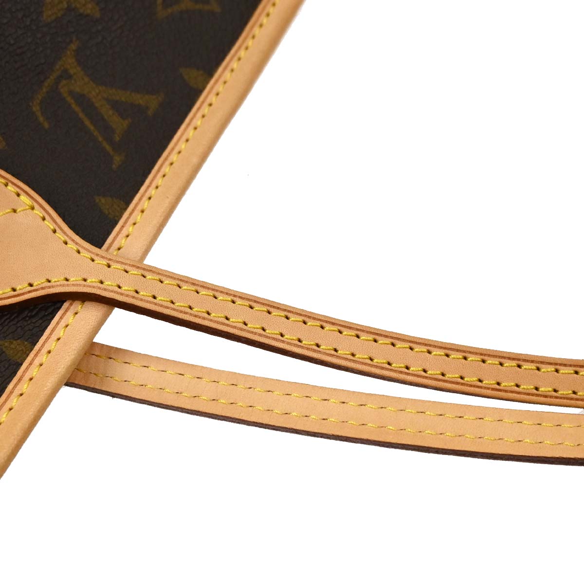 Louis Vuitton Monogram Neverfull MM Shoulder Tote Bag M40156