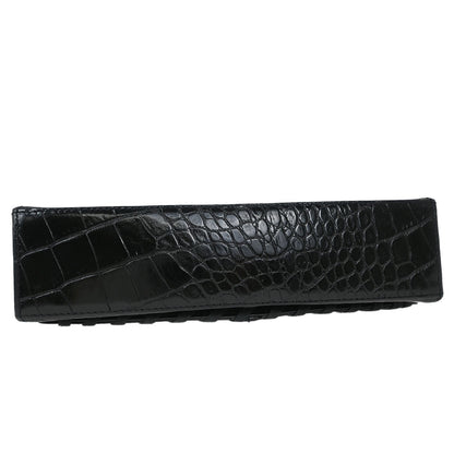 Yves Saint Laurent * Black Leather Shoulder Bag