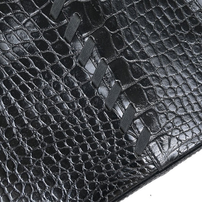 Yves Saint Laurent * Black Leather Shoulder Bag