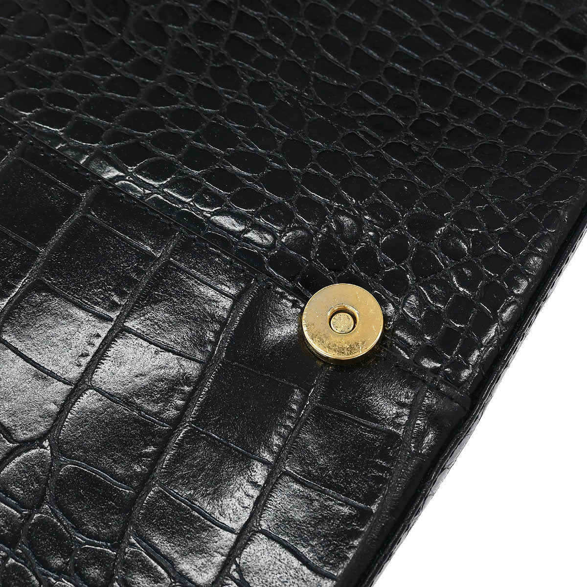 Yves Saint Laurent * Black Leather Shoulder Bag