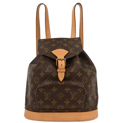 Louis Vuitton Monogram Montsouris MM Backpack M51136