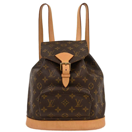 Louis Vuitton Monogram Montsouris MM Backpack M51136
