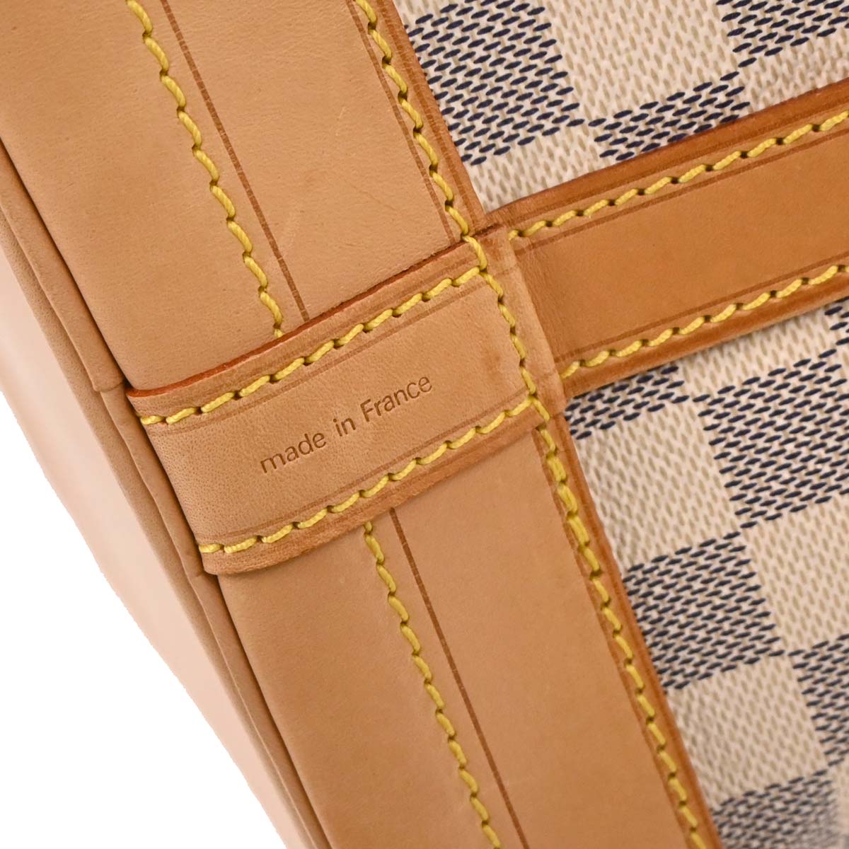 Louis Vuitton 2007 Damier Azur Noe Bucket Shoulder Bag N42222