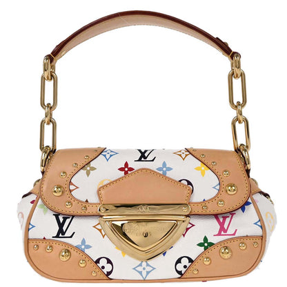 Louis Vuitton 2007 White Monogram Multicolor Marilyn Handbag M40127