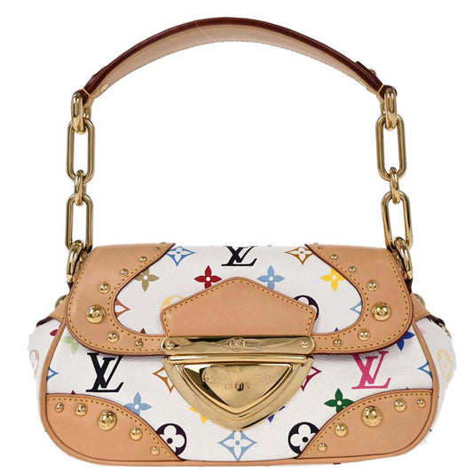 Louis Vuitton 2007 White Monogram Multicolor Marilyn Handbag M40127