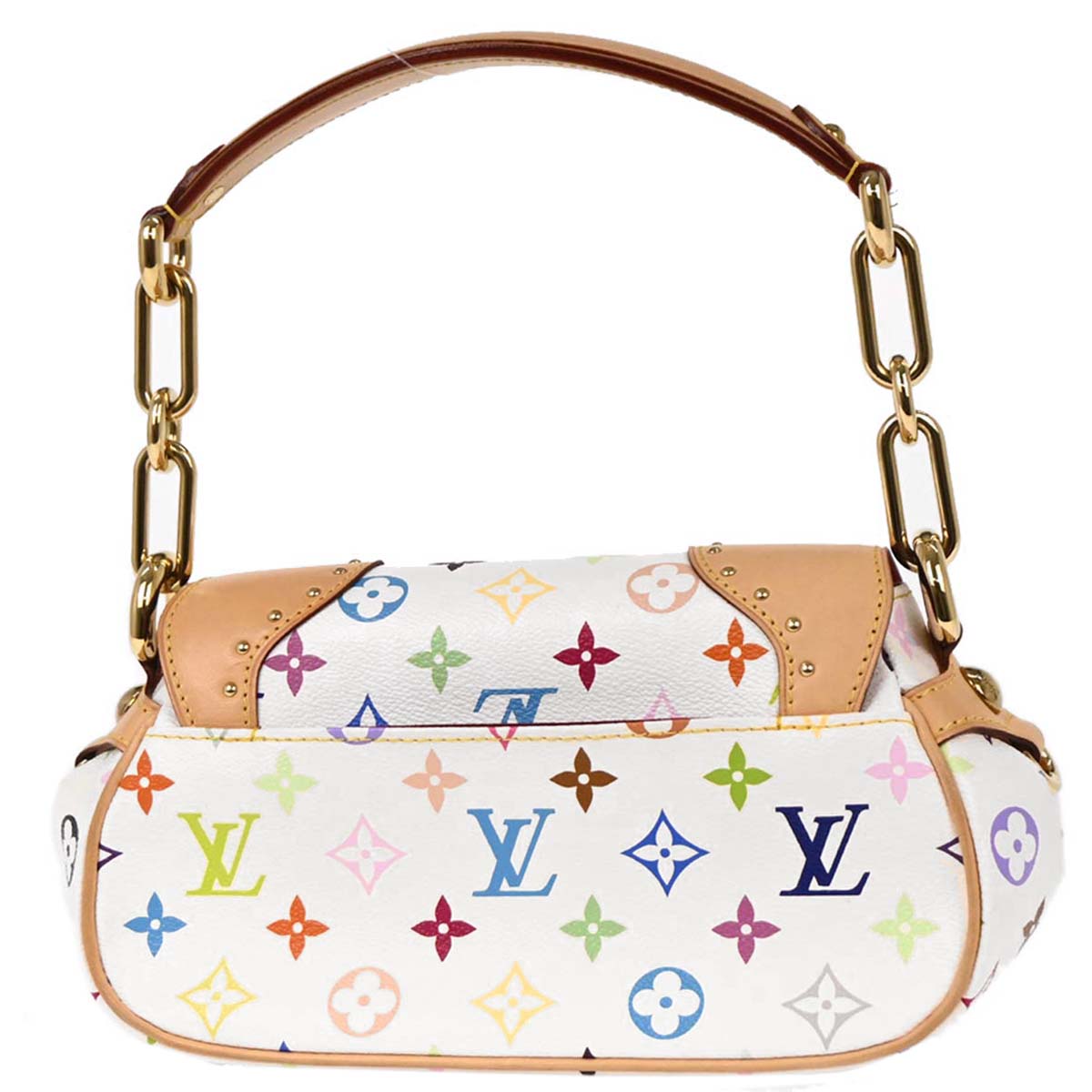 Louis Vuitton 2007 White Monogram Multicolor Marilyn Handbag M40127