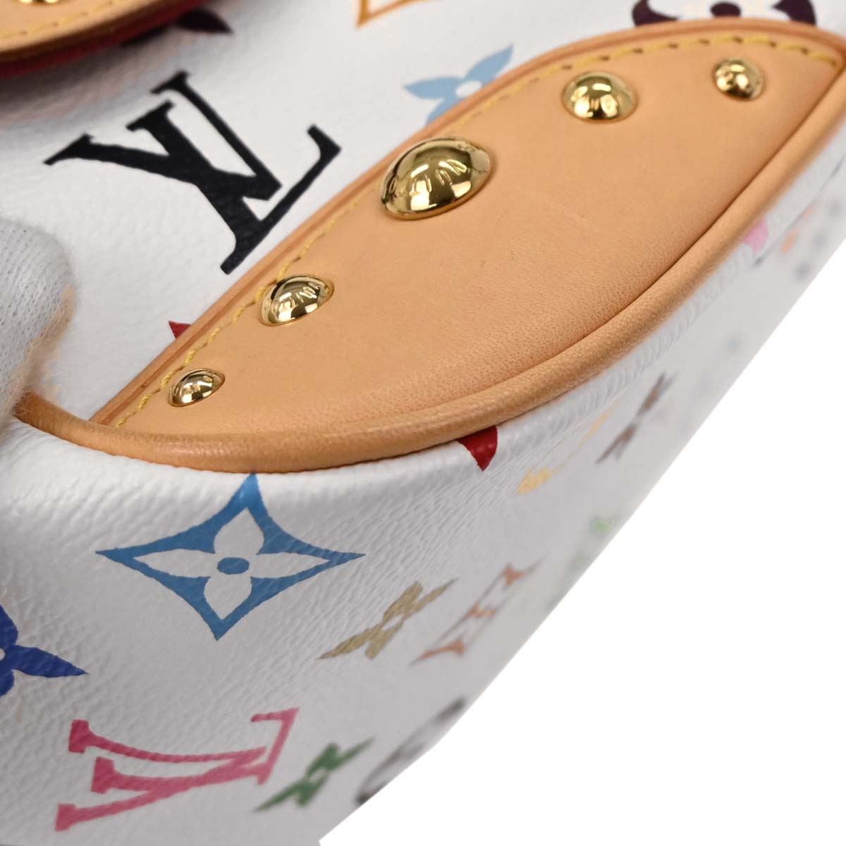Louis Vuitton 2007 White Monogram Multicolor Marilyn Handbag M40127