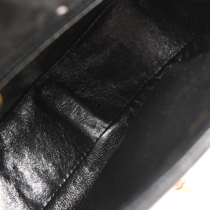 Chanel 1996-1997 Black Suede Handbag