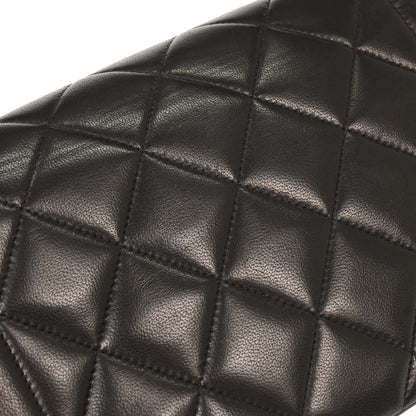Chanel 1994-1996 Black Lambskin Small Diana Shoulder Bag