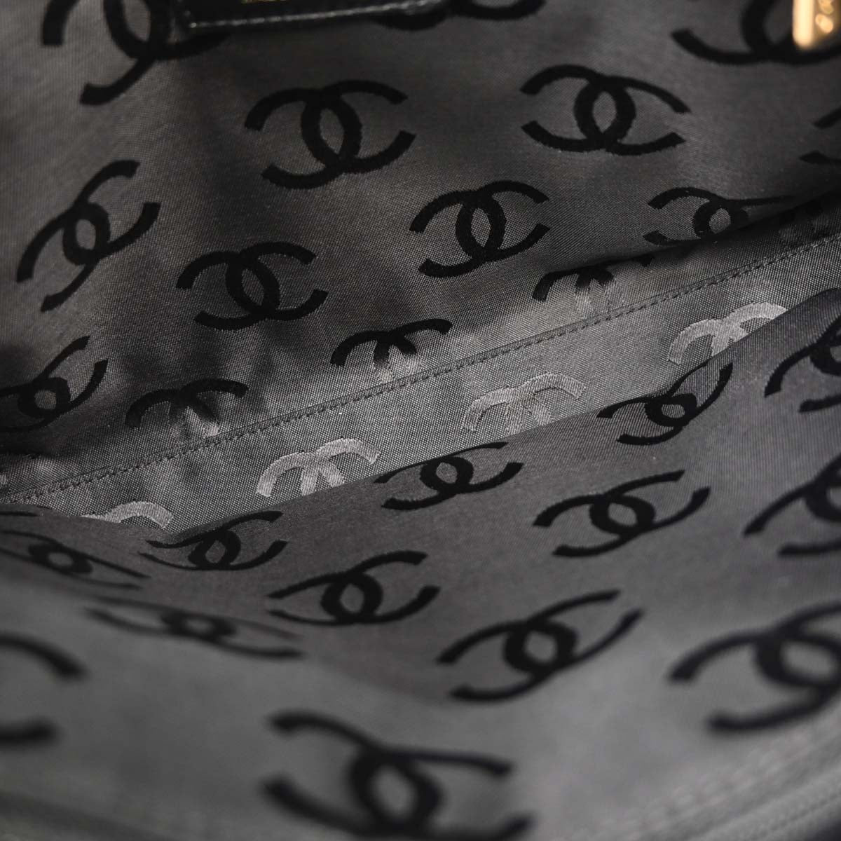 Chanel 2005-2006 Black Calfskin Wild Stitch Handbag