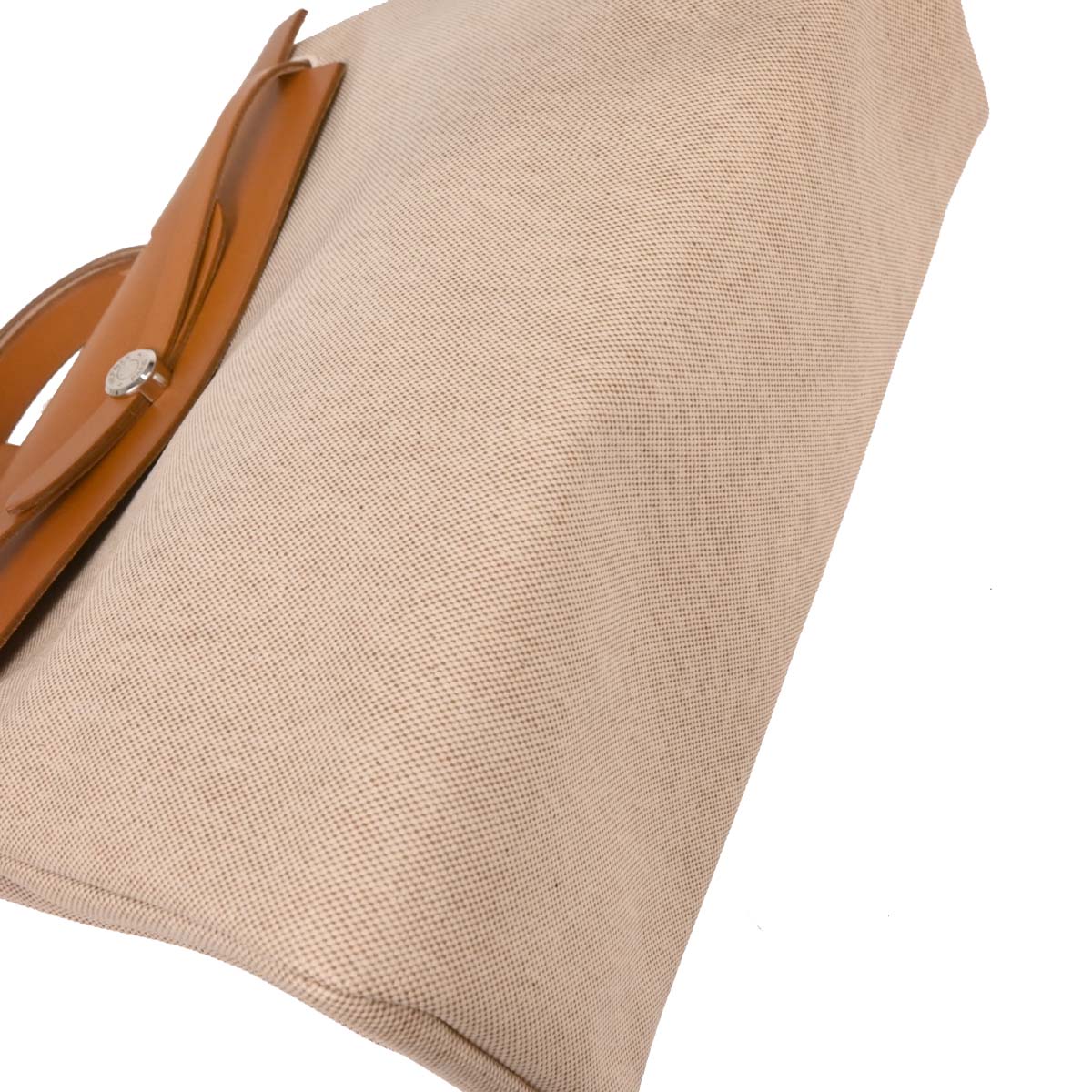 Hermes Natural Toile H Herbag MM 2 in 1 2way Shoulder Handbag