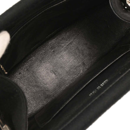 Chanel 1997-1999 Black Cotton Handbag