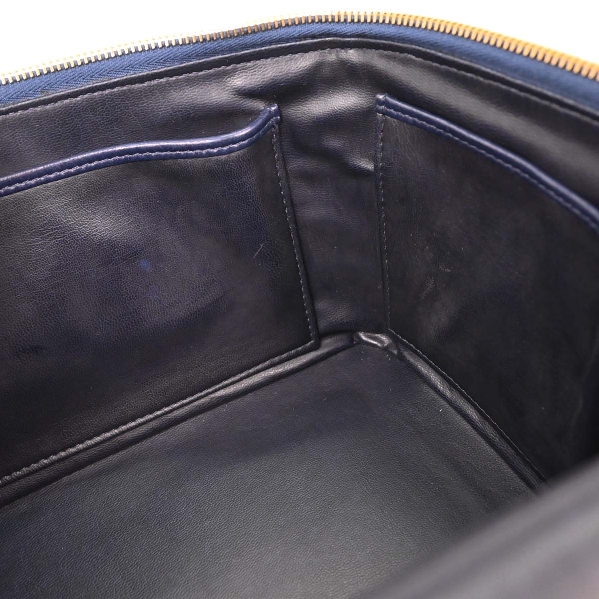 Chanel 1996-1997 Blue Denim Vanity 2way Shoulder Handbag