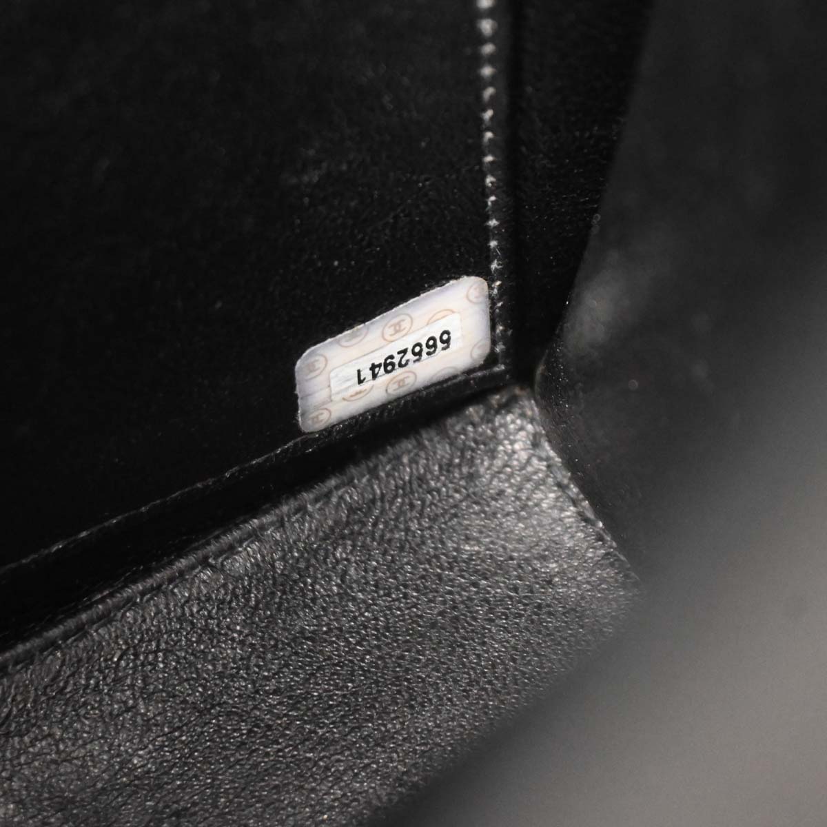 Chanel 1997-1999 Black Caviar Tote Handbag