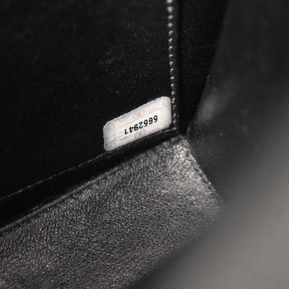 Chanel 1997-1999 Black Caviar Tote Handbag
