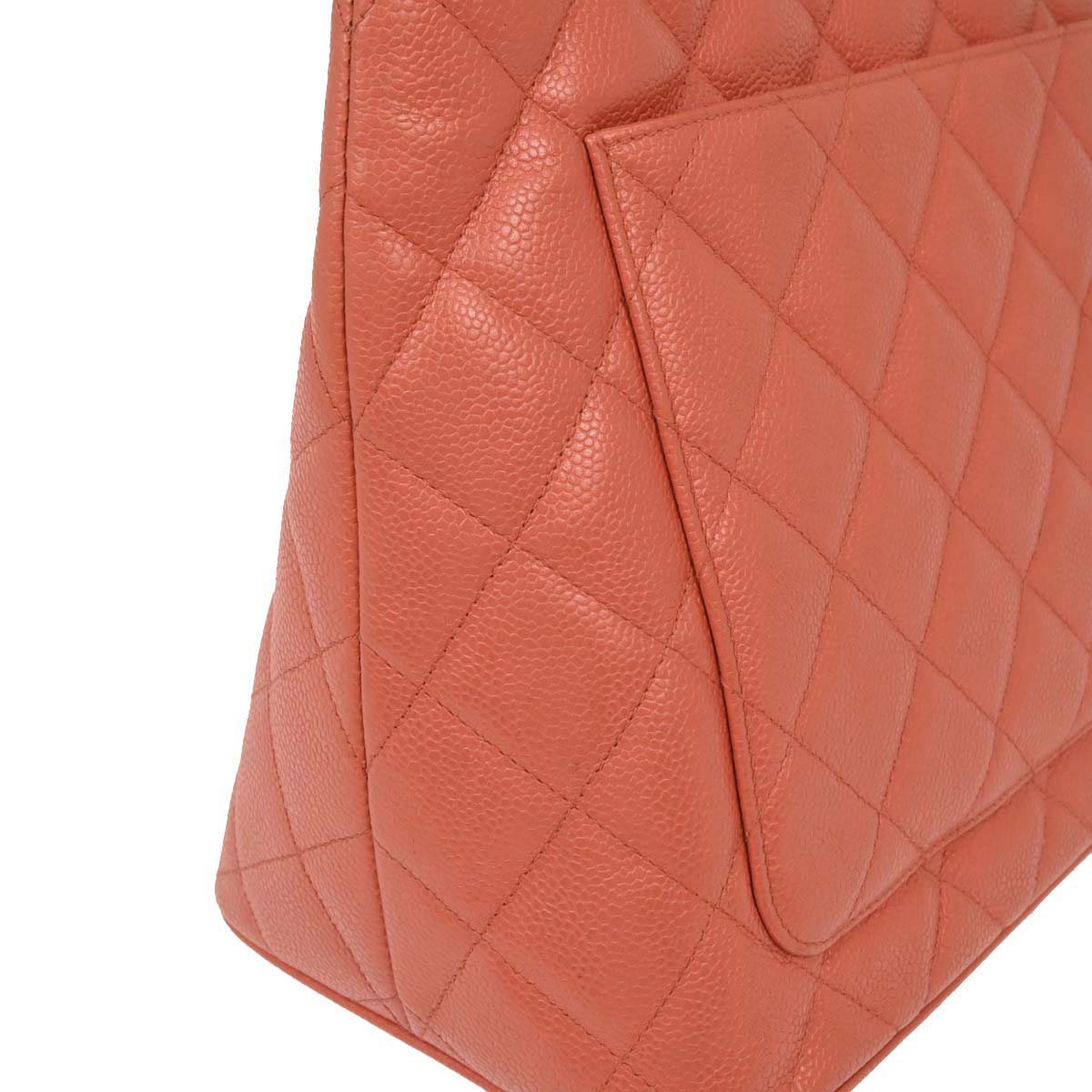 Chanel 2003-2004 Pink Caviar Medallion Tote Handbag