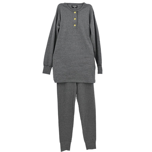 Chanel Setup Top Pants Gray #40