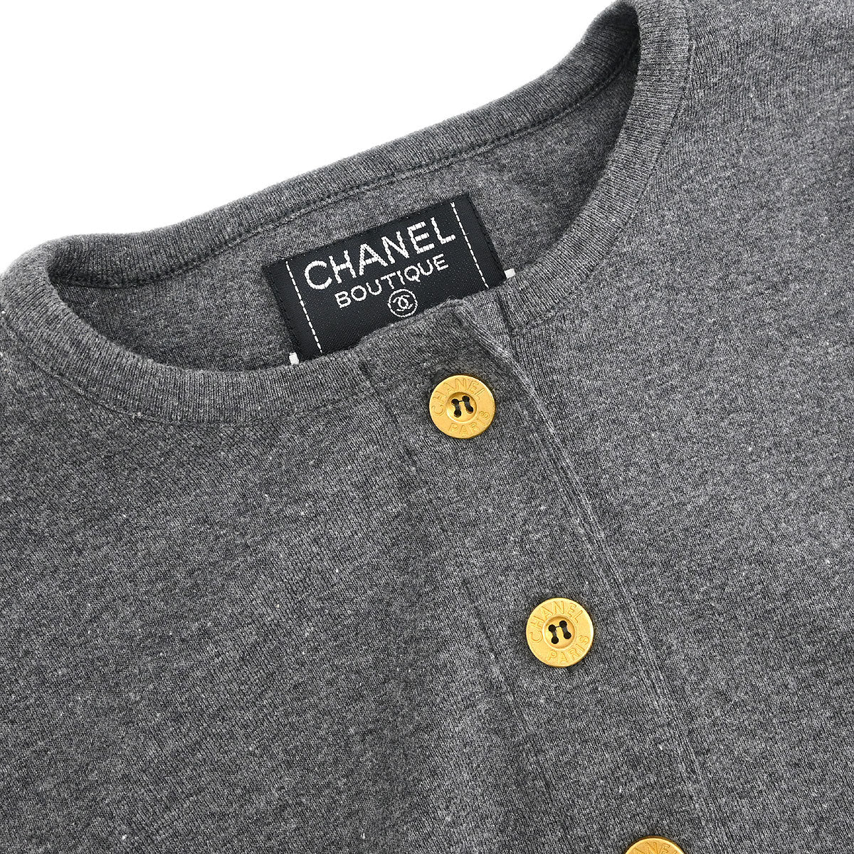 Chanel Setup Top Pants Gray #40