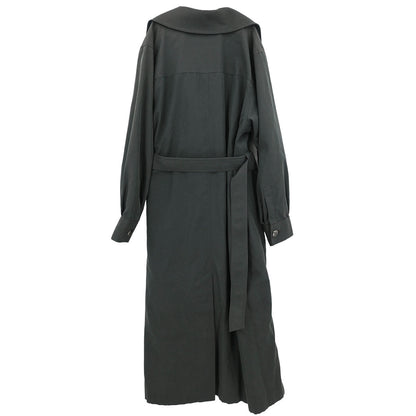 Chanel Double Breasted Coat Dark Green #38
